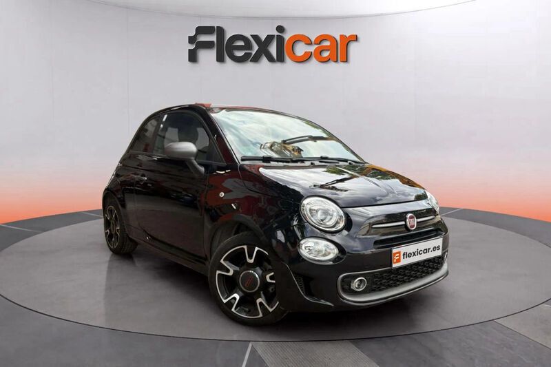 Negro Usado 2019 Fiat 500S S Berlina | 9390 € (Buen precio) - Imagen 1/4