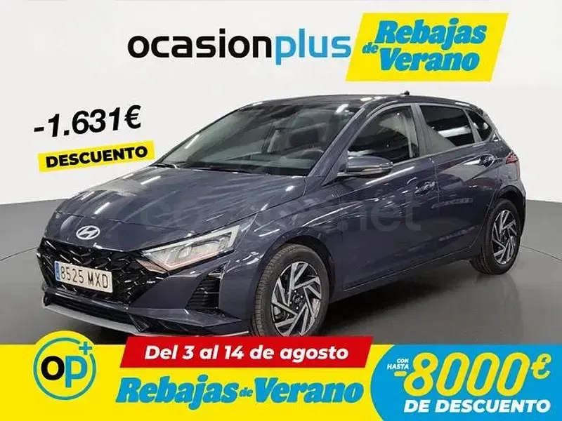 Usado Hyundai i20 100 CV (73 kW) 2024 Gris / plata Utilitario
