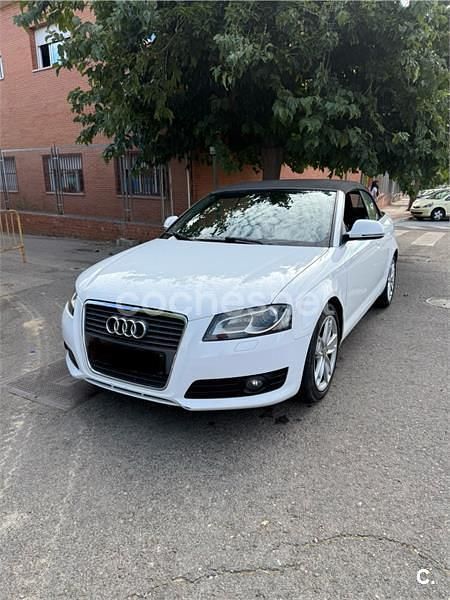 Blanco Usado 2010 Audi A3 Cabriolet Attraction Descapotable | 10.999 € (Precio justo) - Imagen 1/4