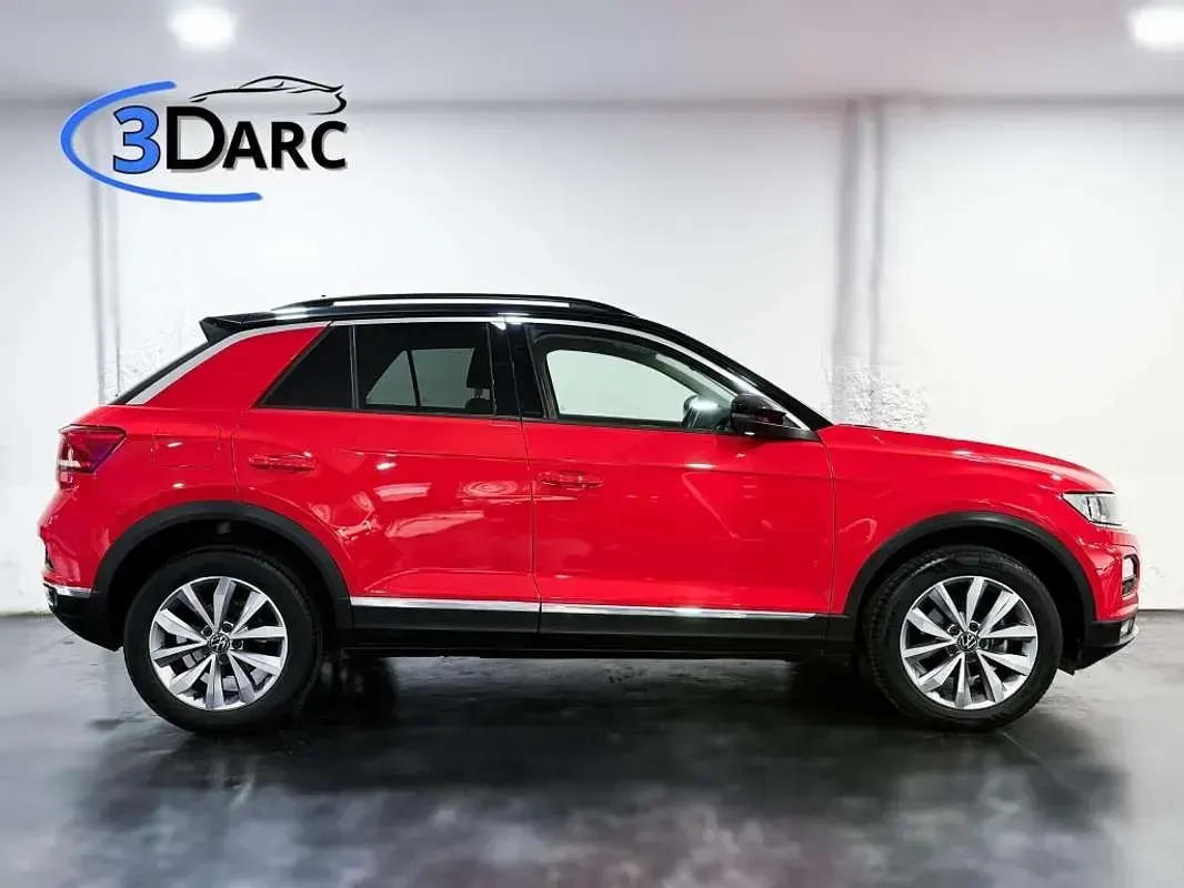 Usado VW T-Roc Advance 150 CV (110 kW) 2021 Rojo SUV
