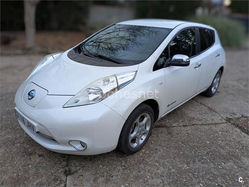 Eléctrico Usado 2015 Nissan Leaf Acenta Utilitario | 5100 € (Precio justo) - Imagen 1/4