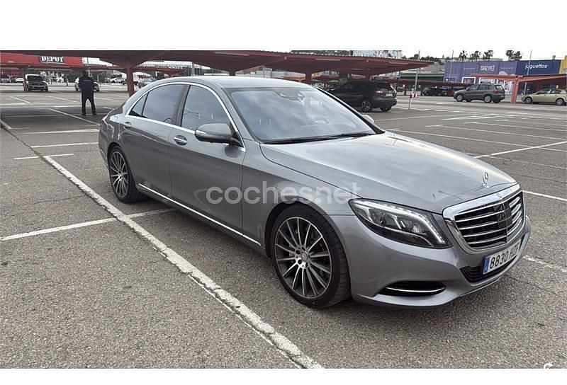 Usado Mercedes S500L 455 CV (334 kW) 2014 Marrón Berlina