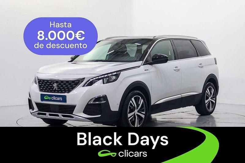 Blanco Usado 2019 Peugeot 5008 GT-line SUV | 16.690 € (Buen precio) - Imagen 1/4
