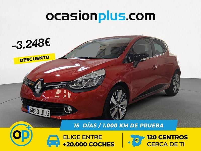 Usado Renault Clio IV 90 CV (66 kW) 2016 Rojo Utilitario