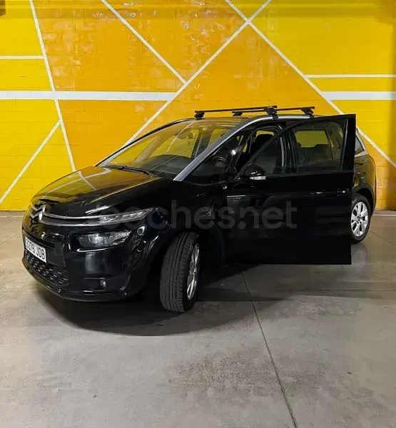 Usado Citroën C4 Picasso PureTech 130 CV (95 kW) 2015 Negro Monovolumen