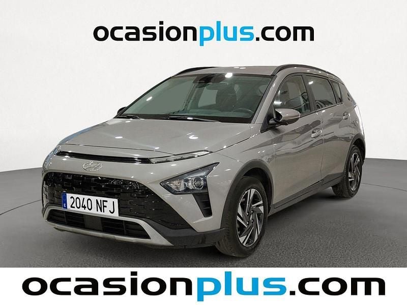 Gris Usado 2022 Hyundai Bayon SUV | 11.355 € (Precio justo) - Imagen 1/4