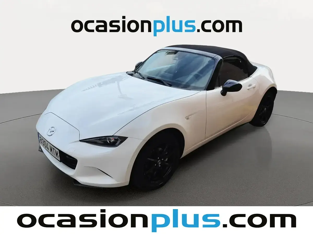 Usado Mazda MX5 Prime-Line 132 CV (97 kW) 2024 Blanco Descapotable