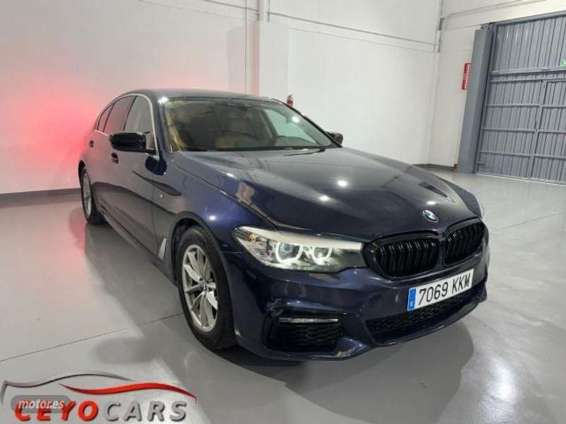 Occasion BMW 520 Efficient Dynamics 190 ch (139 kW) 2018 Bleue Berline