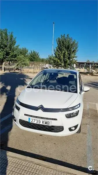 Usado Citroën C4 Picasso Intensive 115 CV (84 kW) 2014 Blanco Monovolumen