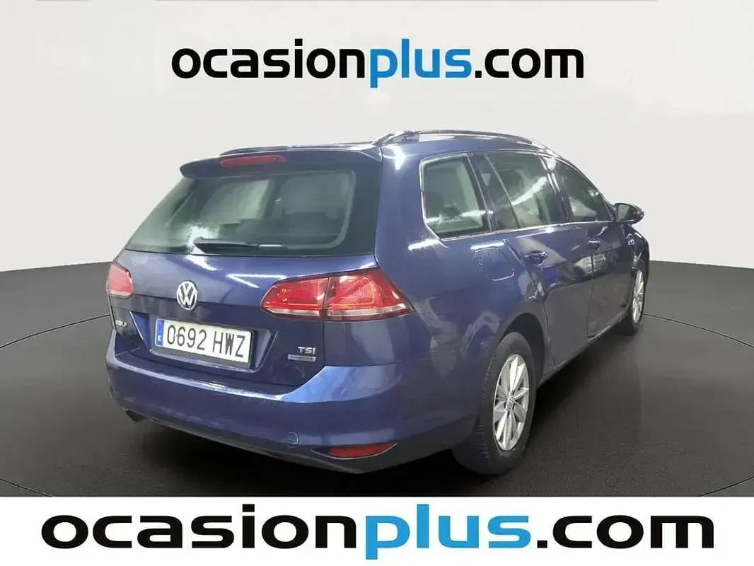 Usado VW Golf VII Edition 105 CV (77 kW) 2014 Azul Familiar