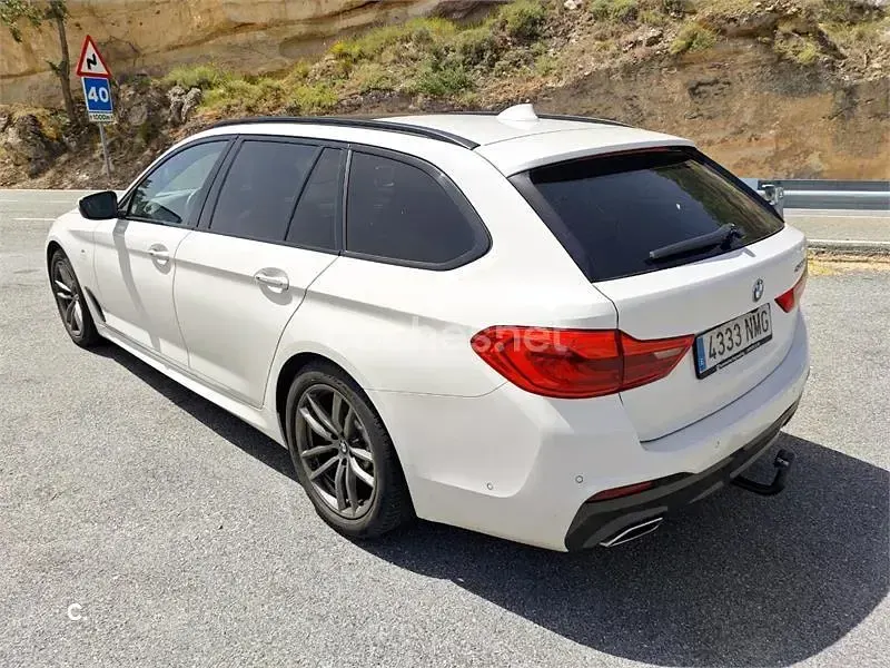 Usado BMW 520 190 CV (139 kW) 2017 Blanco Familiar