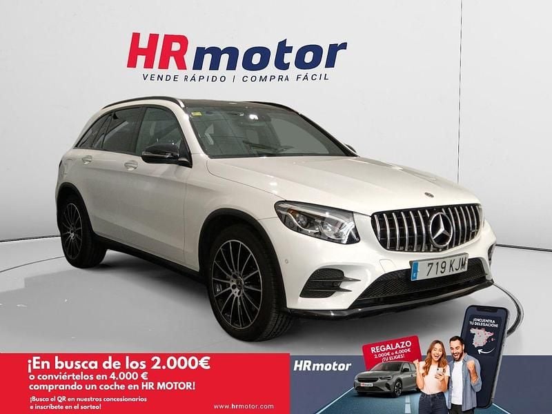 Blanco Usado 2018 Mercedes GLC220 SUV | 33.990 € (Precio justo) - Imagen 1/4