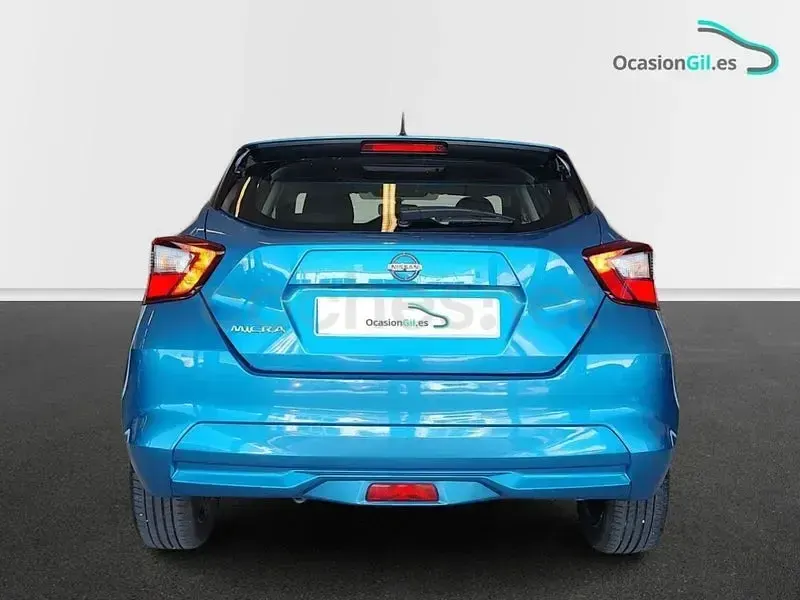 Usado Nissan Micra Acenta 92 CV (67 kW) 2022 Azul Utilitario