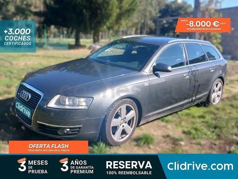 Usado Audi A6 Premium 190 CV (139 kW) 2007 Gris / plata Familiar