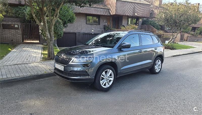 Gris / plata Usado 2019 Skoda Karoq Ambition SUV | 14.900 € (Buen precio) - Imagen 1/4