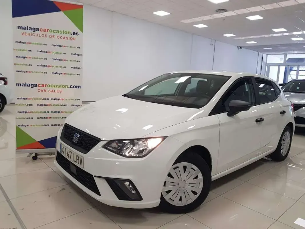 Usado Seat Ibiza Reference 80 CV (58 kW) 2021 Blanco Utilitario