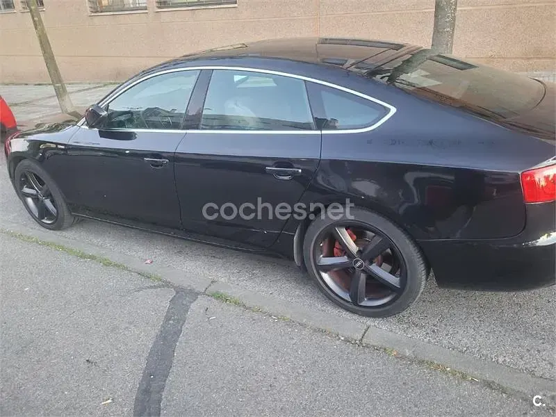 Usado Audi A5 Sportback 177 CV (130 kW) 2011 Negro Utilitario