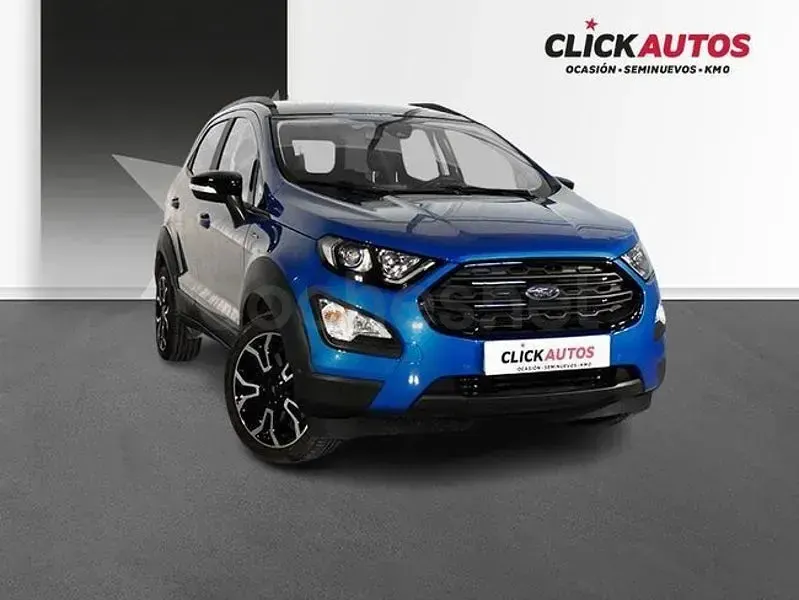 Usado Ford Ecosport Active 125 CV (91 kW) 2022 Azul SUV