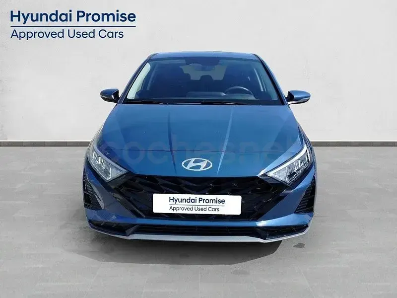 Usado Hyundai i20 100 CV (73 kW) 2024 Azul Utilitario