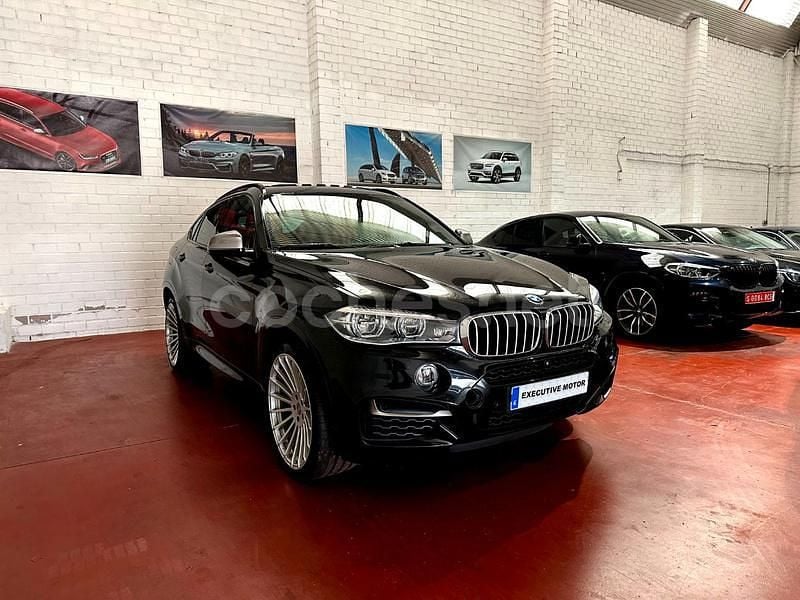 Negro Usado 2016 BMW X6 M50 Comfort Edition SUV | 42.800 € (Precio justo) - Imagen 1/4