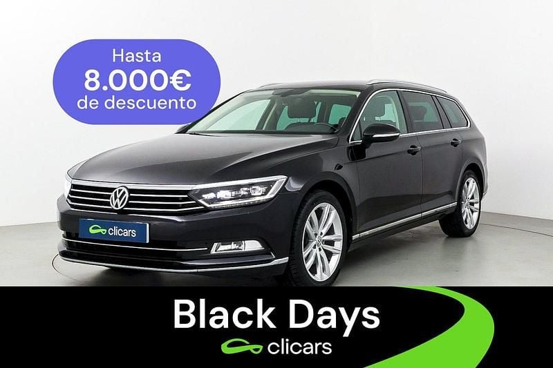 Gris Usado 2019 VW Passat Sport Familiar | 15.290 € (Buen precio) - Imagen 1/4