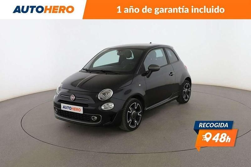 Negro Usado 2018 Fiat 500 S Utilitario | 11.199 € (Precio justo) - Imagen 1/3
