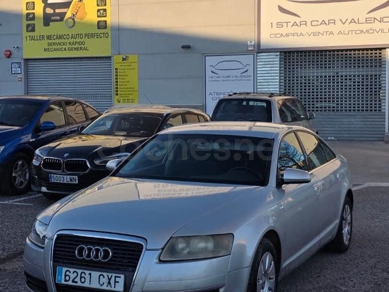 Usado Audi A6 177 CV (130 kW) 2004 Gris / plata Berlina