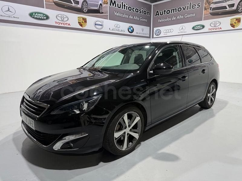 Usado Peugeot 308 SW Allure 130 CV (95 kW) 2017 Negro Familiar