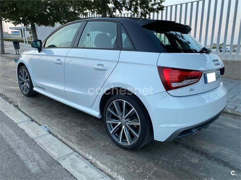 Usado Audi A1 Sportback S-Line 116 CV (85 kW) 2016 Blanco Utilitario