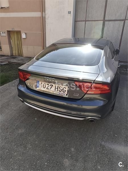 Usado Audi A7 Sportback 245 CV (180 kW) 2013 Gris / plata Utilitario