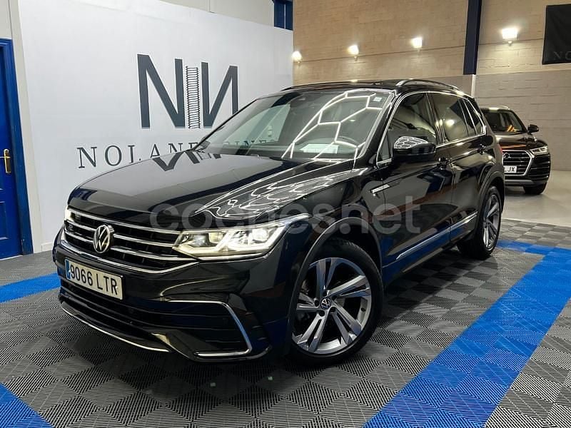 Usado VW Tiguan R-line 150 CV (110 kW) 2021 Negro SUV