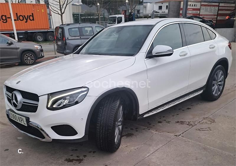 Usado Mercedes GLC250 204 CV (150 kW) 2017 Blanco Coupe