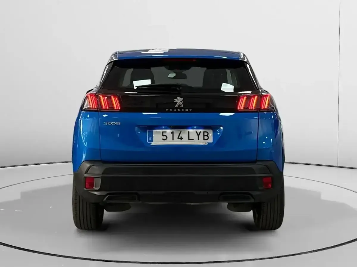 Usado Peugeot 3008 Active 132 CV (97 kW) 2022 Azul SUV