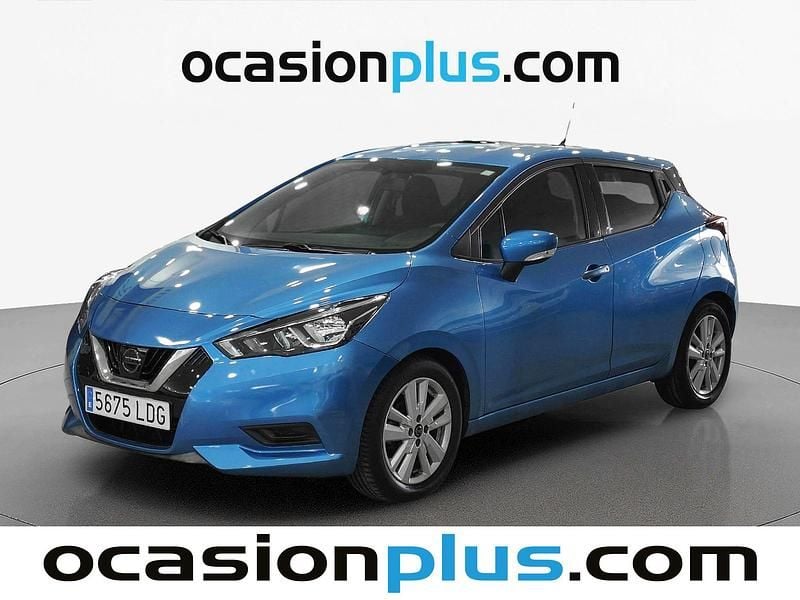 Usado Nissan Micra Acenta 101 CV (74 kW) 2019 Azul Utilitario