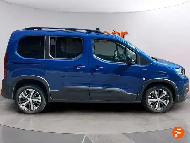 Usado Peugeot Rifter GT-line 130 CV (95 kW) 2019 Azul Monovolumen