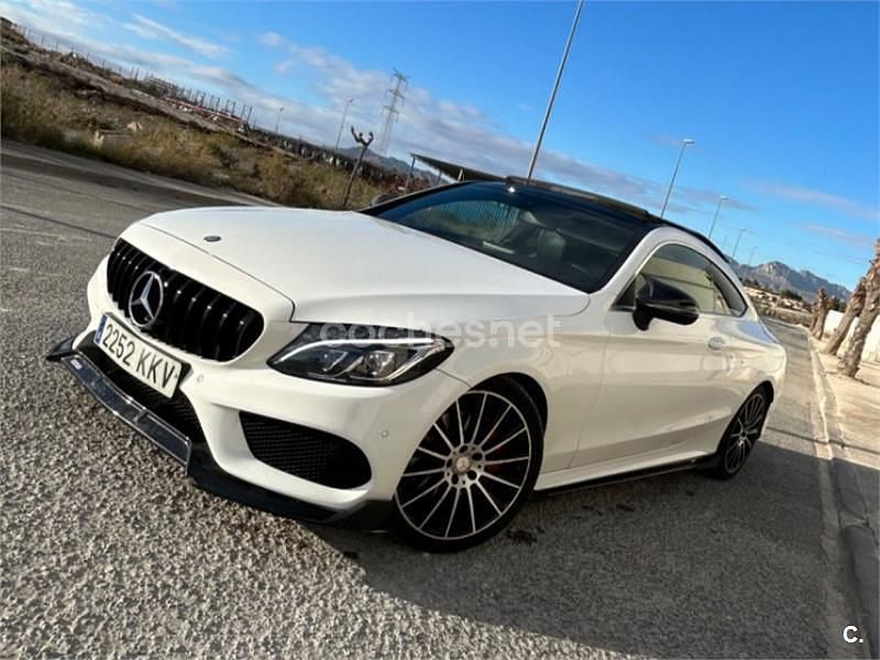 Usado Mercedes C220 170 CV (125 kW) 2016 Blanco Coupe