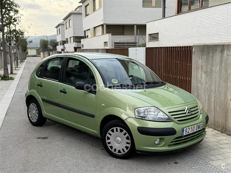 Usado Citroën C3 75 CV (55 kW) 2005 Verde Berlina