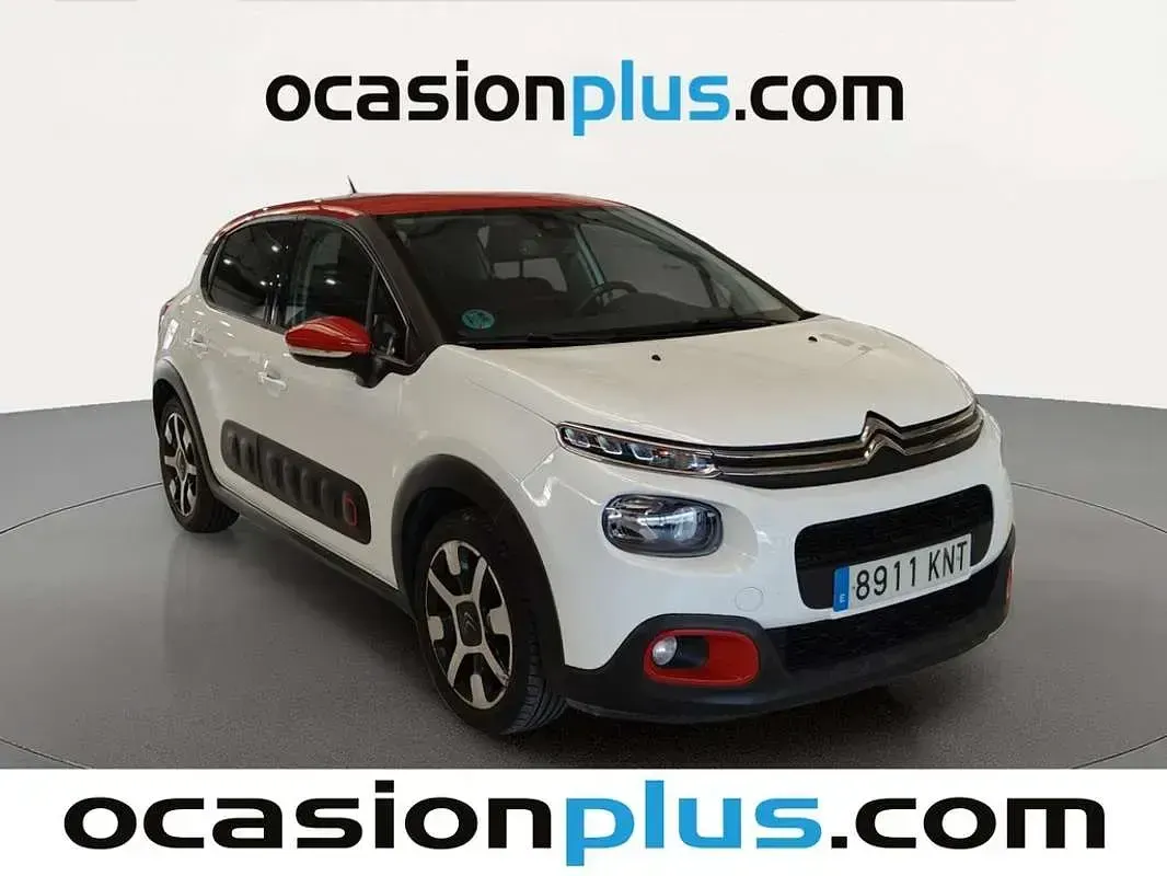 Usado Citroën C3 PureTech 82 CV (60 kW) 2018 Blanco Utilitario