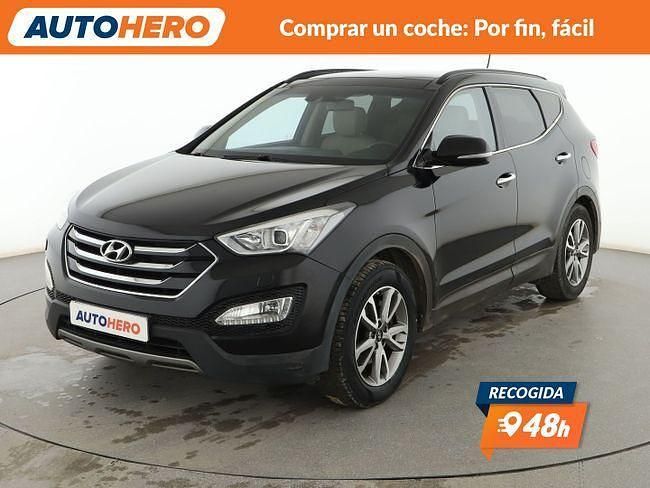 Negro Usado 2014 Hyundai Santa Fe SUV | 16.499 € (Precio justo) - Imagen 1/3