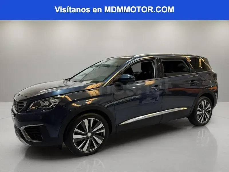 Usado Peugeot 5008 GT-line 150 CV (110 kW) 2018 Gris / plata SUV