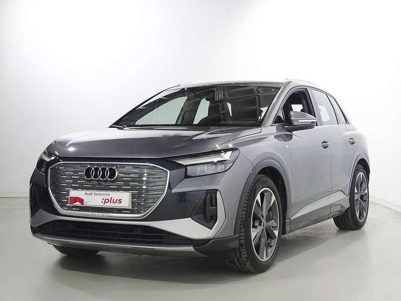 Gris Usado 2023 Audi Q4 e-tron S-Line SUV | 34.600 € (Super precio) - Imagen 1/4