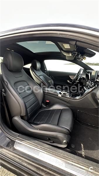 Usado Mercedes C220 170 CV (125 kW) 2017 Negro Coupe