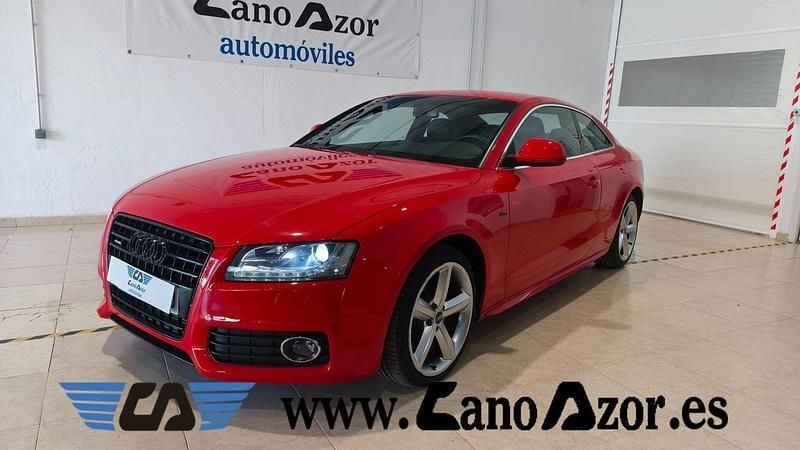 Rojo Usado 2008 Audi A5 S-Line Coupe | 11.500 € (Super precio) - Imagen 1/4