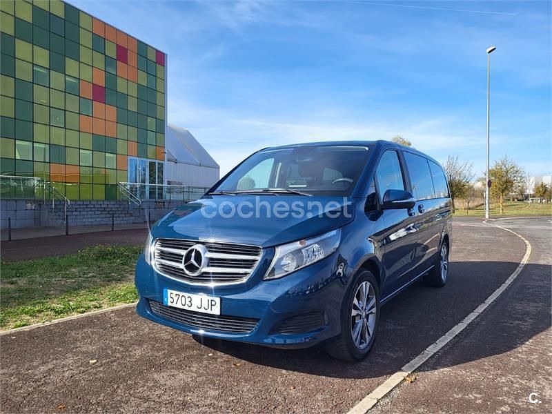 Azul Usado 2015 Mercedes V250 Avantgarde Monovolumen | 35.500 € (Precio justo) - Imagen 1/4