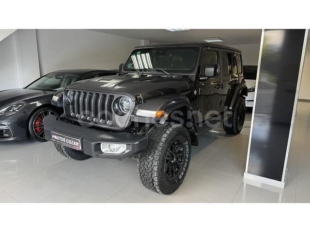 Usado Jeep Wrangler Sahara 270 CV (198 kW) 2019 Gris / plata SUV