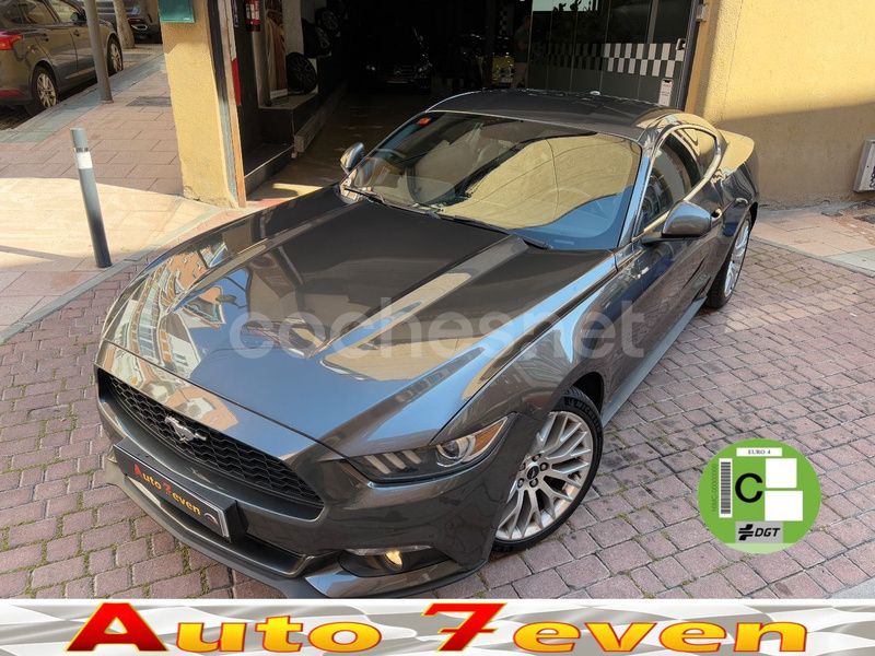 Gris / plata Usado 2017 Ford Mustang Coupe | 30.999 € (Precio justo) - Imagen 1/4