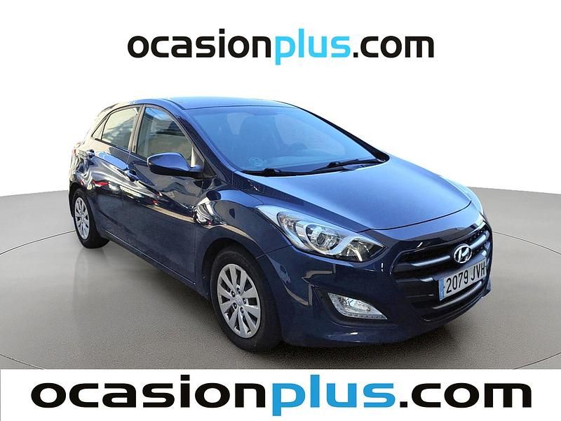Usado Hyundai i30 90 CV (66 kW) 2016 Azul Utilitario
