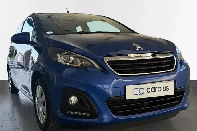 Usado Peugeot 108 Active 72 CV (52 kW) 2021 Azul Utilitario