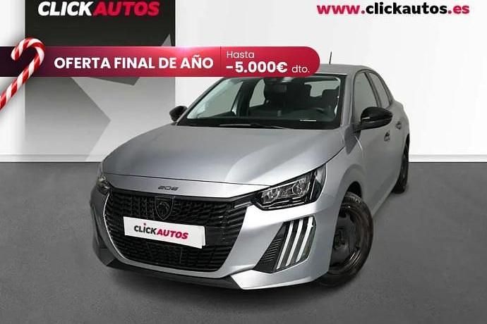 Negro Usado 2024 Peugeot 208 Active Utilitario | 11.800 € (Super precio) - Imagen 1/4