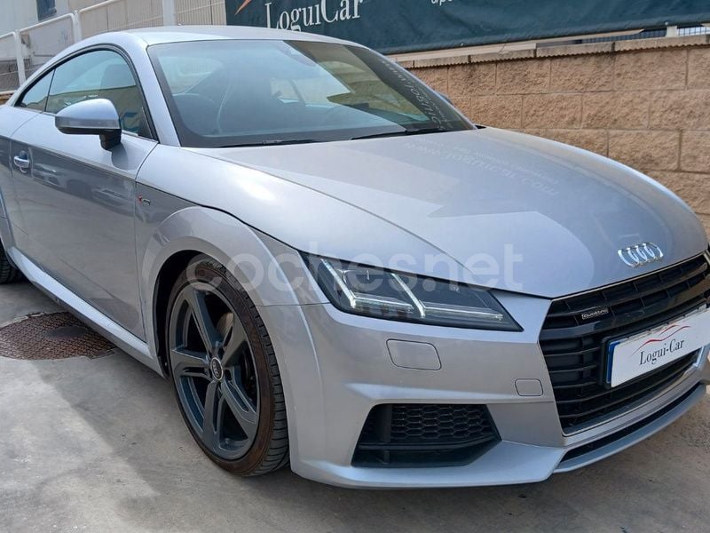 Gris / plata Usado 2015 Audi TT S-Line Coupe | 28.900 € (Precio justo) - Imagen 1/4